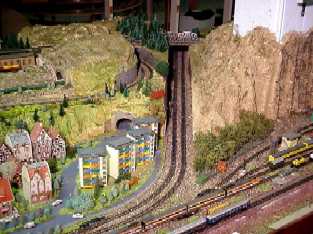 Doorgang bergmassief